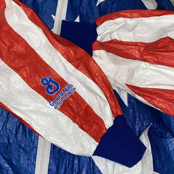 DuPont Tyvek Olympic USA jacket zippered sponsored by General Mills - Picture 10 of 14